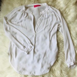 Pool or and Sebastian romantic white blouse